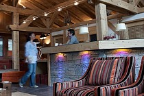 Les Chalets de Jouvence - receptie met lounge